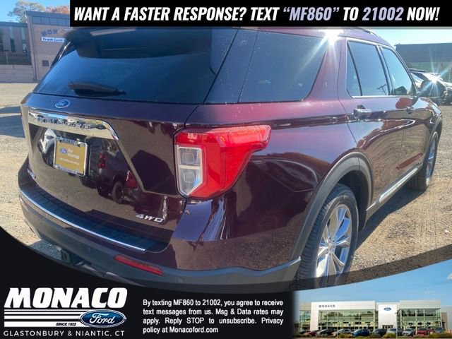 Certified 2022 Ford Explorer Limited w/ Equipment Group 301A image 5