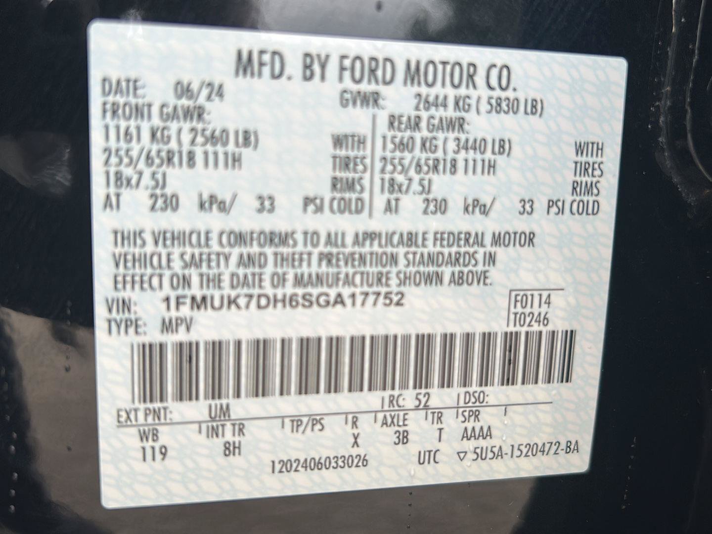 Certified 2025 Ford Explorer Active RWD image 34