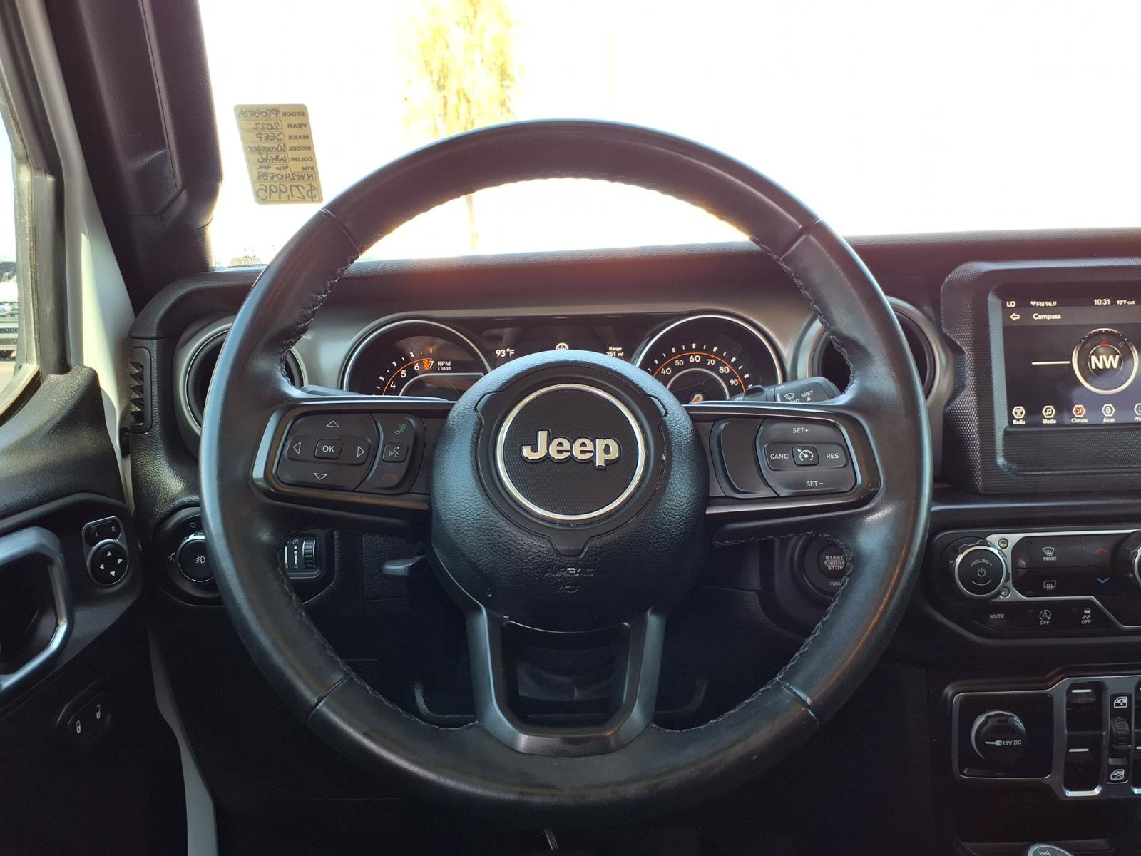 Used 2022 Jeep Wrangler Unlimited Sport AWD/4WD image 19