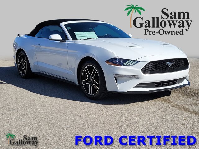 Certified 2019 Ford Mustang Convertible w/ Equipment Group 101A
