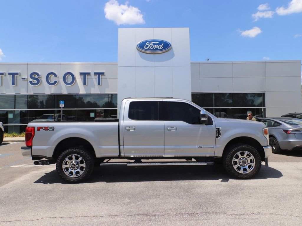 Certified 2021 Ford F350 Lariat w/ Chrome Package AWD/4WD image 17