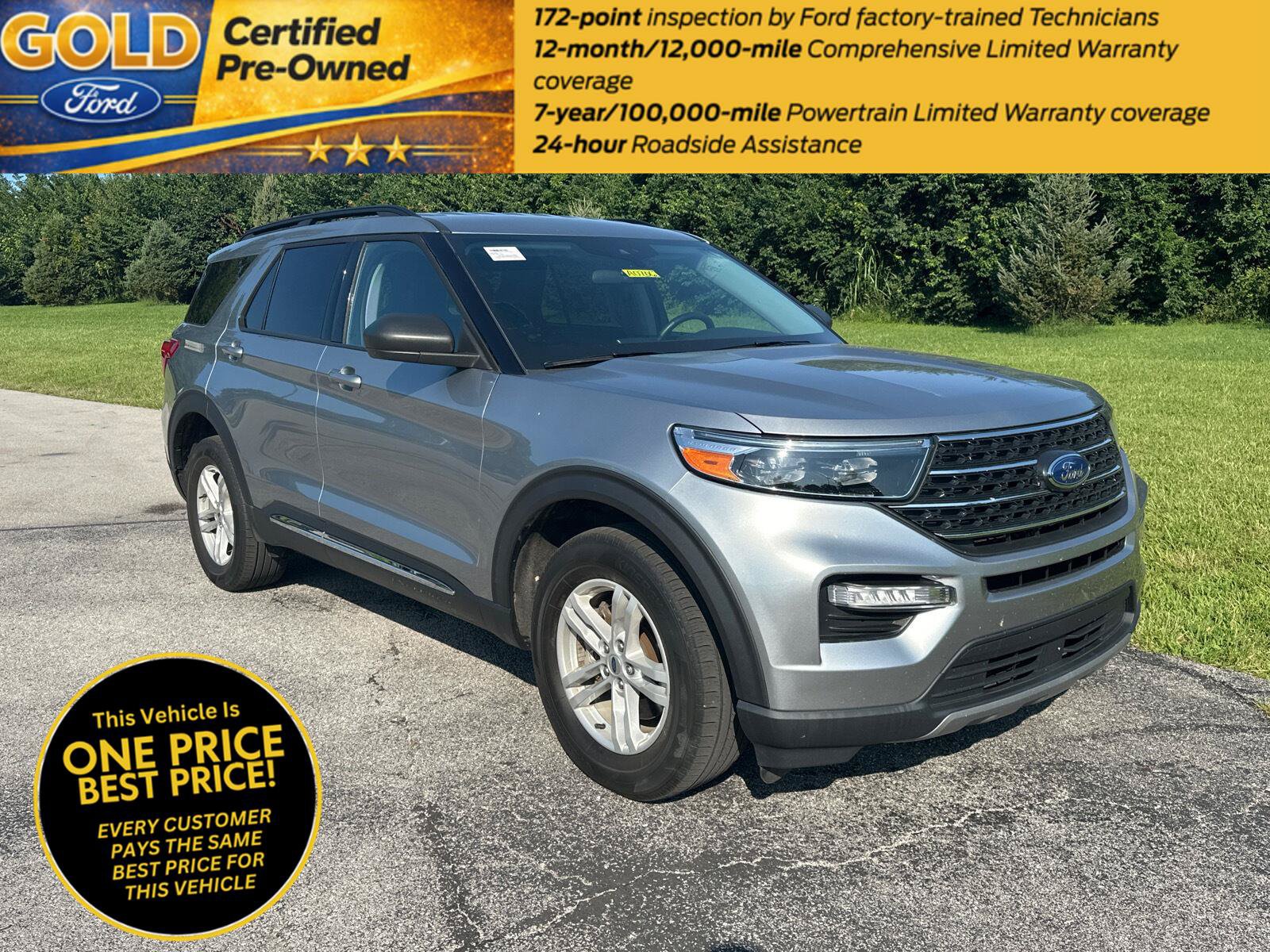 Certified 2024 Ford Explorer XLT w/ Equipment Group 202A