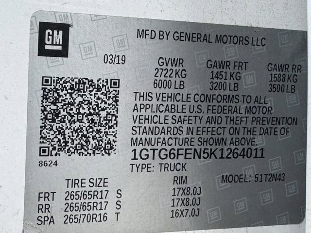 Used 2019 GMC Canyon All Terrain w/ All Terrain X Package AWD/4WD image 32