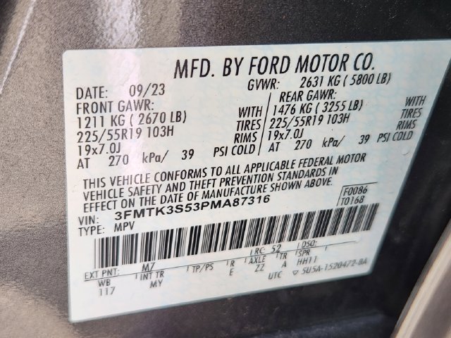 Certified 2023 Ford Mustang Mach-E Premium AWD/4WD image 28