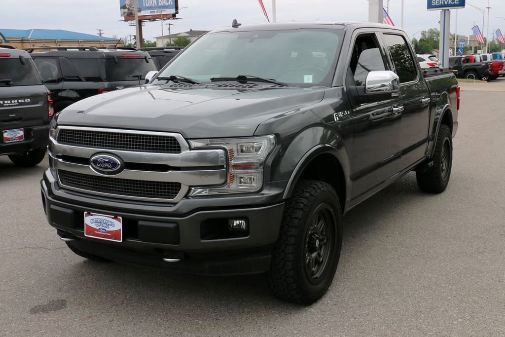 Certified 2018 Ford F150 Platinum w/ Equipment Group 701A Luxury image 2