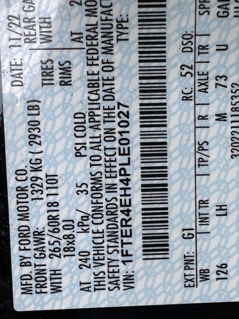 Certified 2023 Ford Ranger XLT w/ Equipment Group 301A Mid image 31