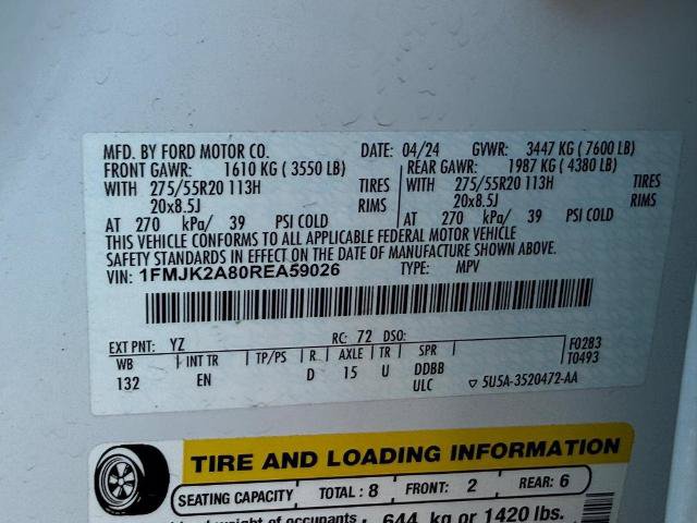 Certified 2024 Ford Expedition Max Limited AWD/4WD image 29