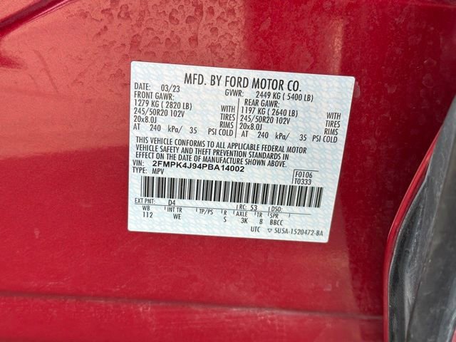 Certified 2023 Ford Edge ST-Line image 13