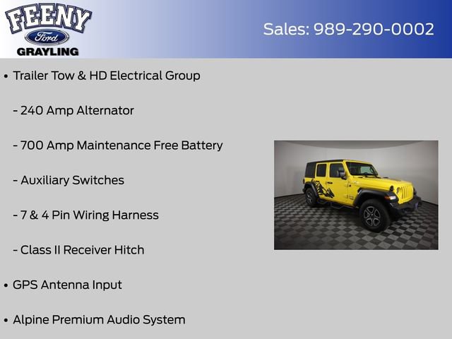 Used 2020 Jeep Wrangler Unlimited Sport S AWD/4WD image 24