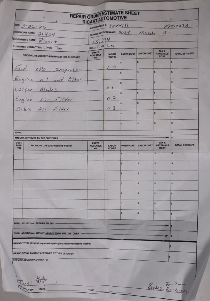 Used 2024 MAZDA MAZDA3 s image 13