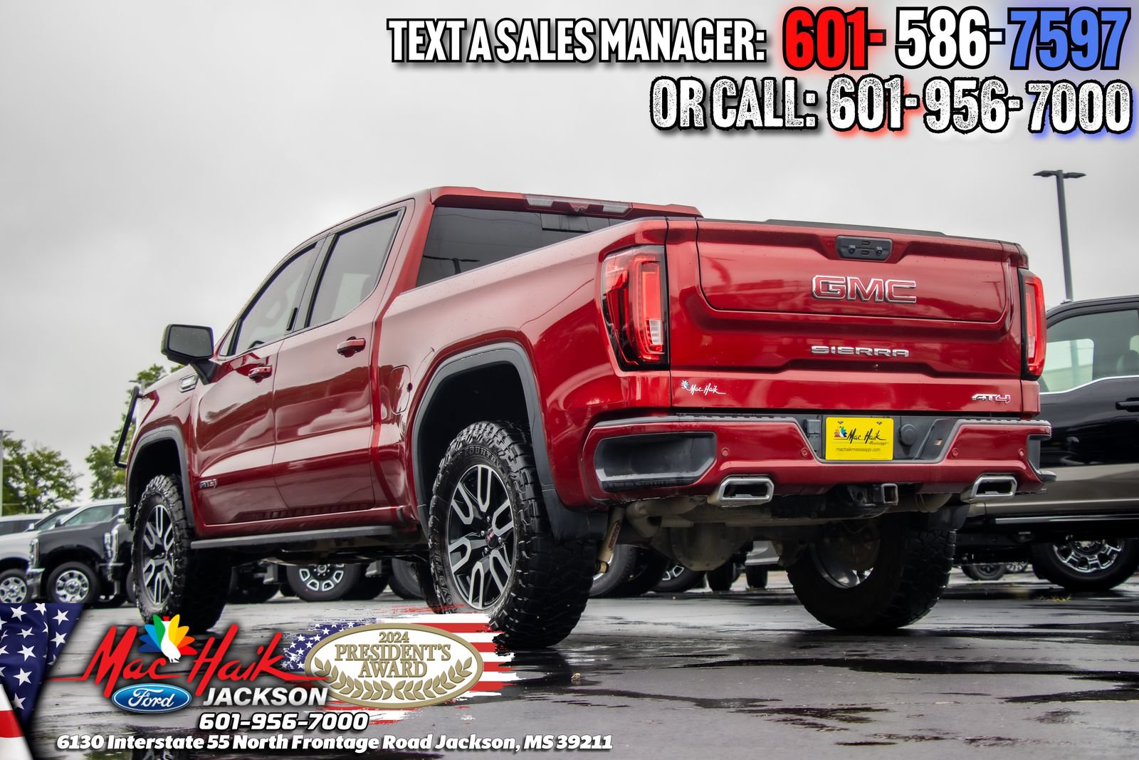 Used 2024 GMC Sierra 1500 AT4 w/ Technology Package AWD/4WD image 5