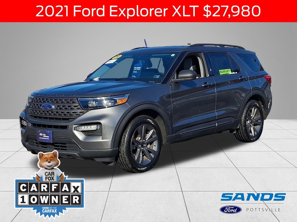 Certified 2021 Ford Explorer XLT w/ Equipment Group 202A
