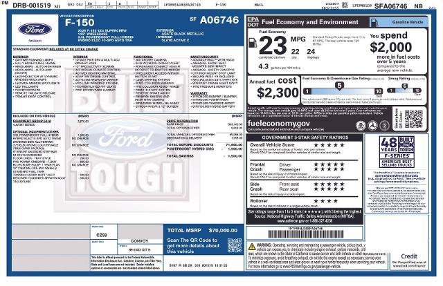 Certified 2025 Ford F150 Lariat w/ Equipment Group 501A Mid AWD/4WD image 30