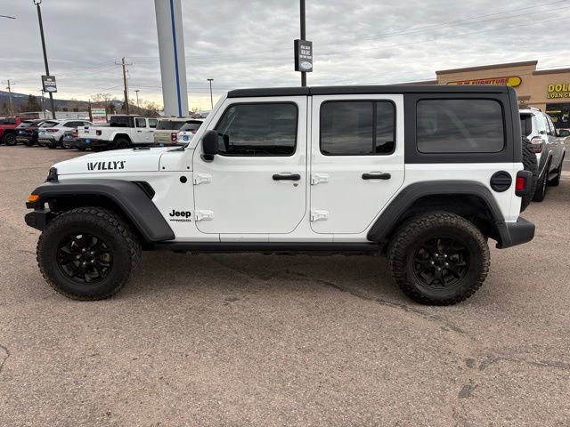Used 2020 Jeep Wrangler Unlimited Willys image 5