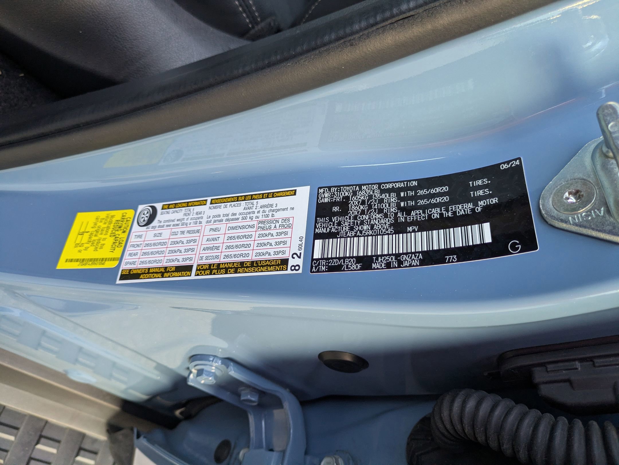 Used 2024 Toyota Land Cruiser w/ Premium Package image 44