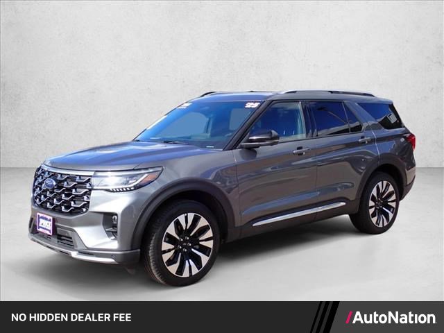 Certified 2025 Ford Explorer Platinum w/ LUX Leather Package