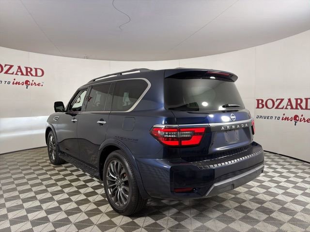 Used 2022 Nissan Armada Platinum w/ Captain's Chairs Package RWD image 3