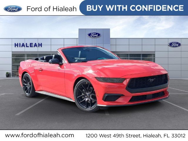 Certified 2025 Ford Mustang Convertible w/ Mustang Nite Pony Package RWD image 1