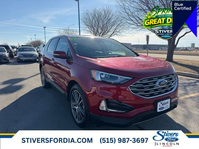 Certified 2022 Ford Edge Titanium