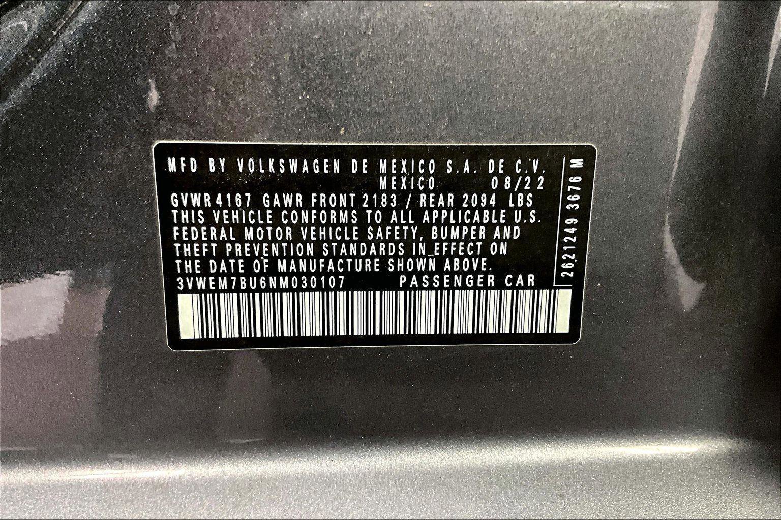 Used 2022 Volkswagen Jetta SE image 32