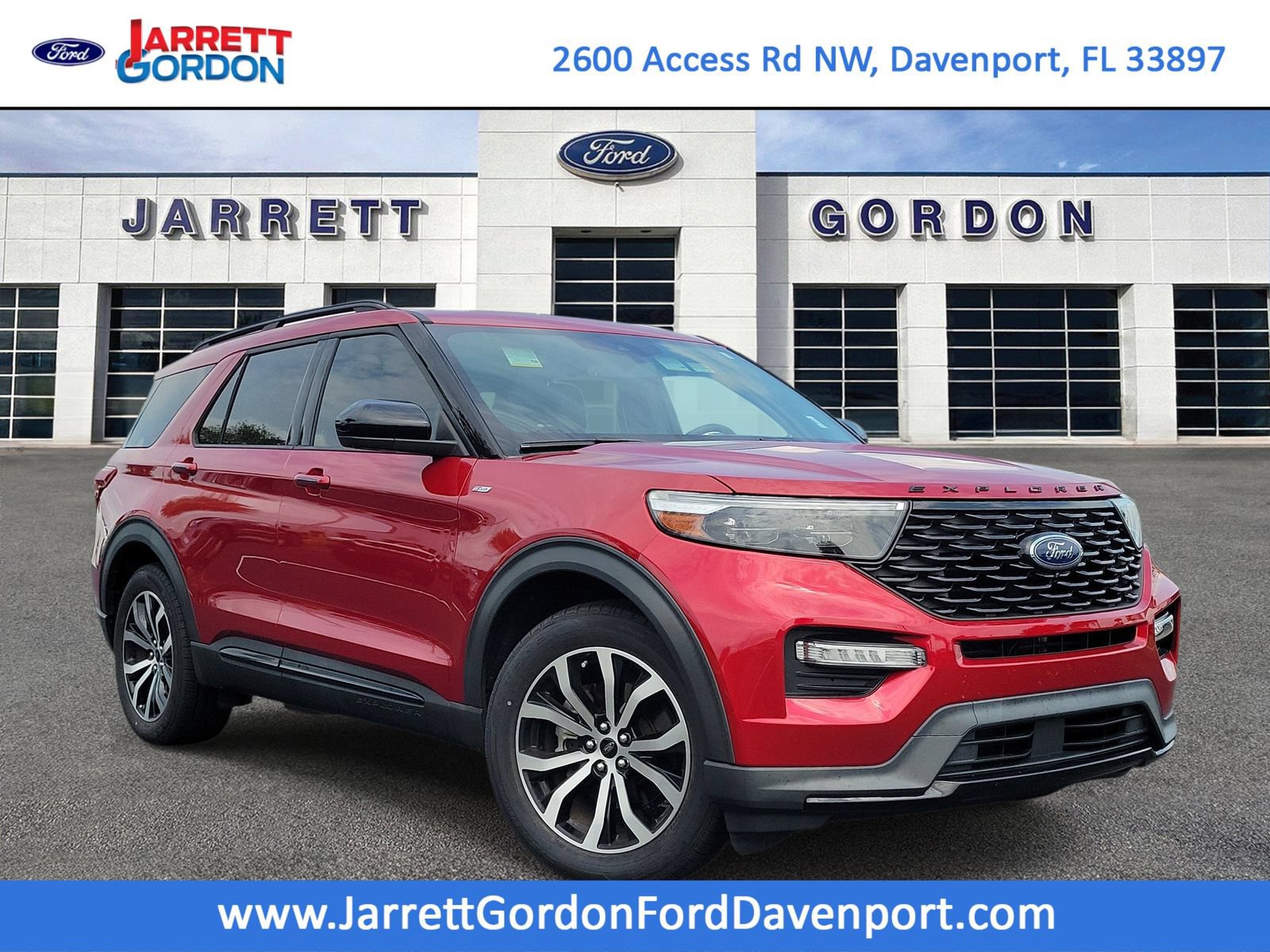 Certified 2022 Ford Explorer ST-Line w/ Class IV Trailer Tow Package RWD image 1