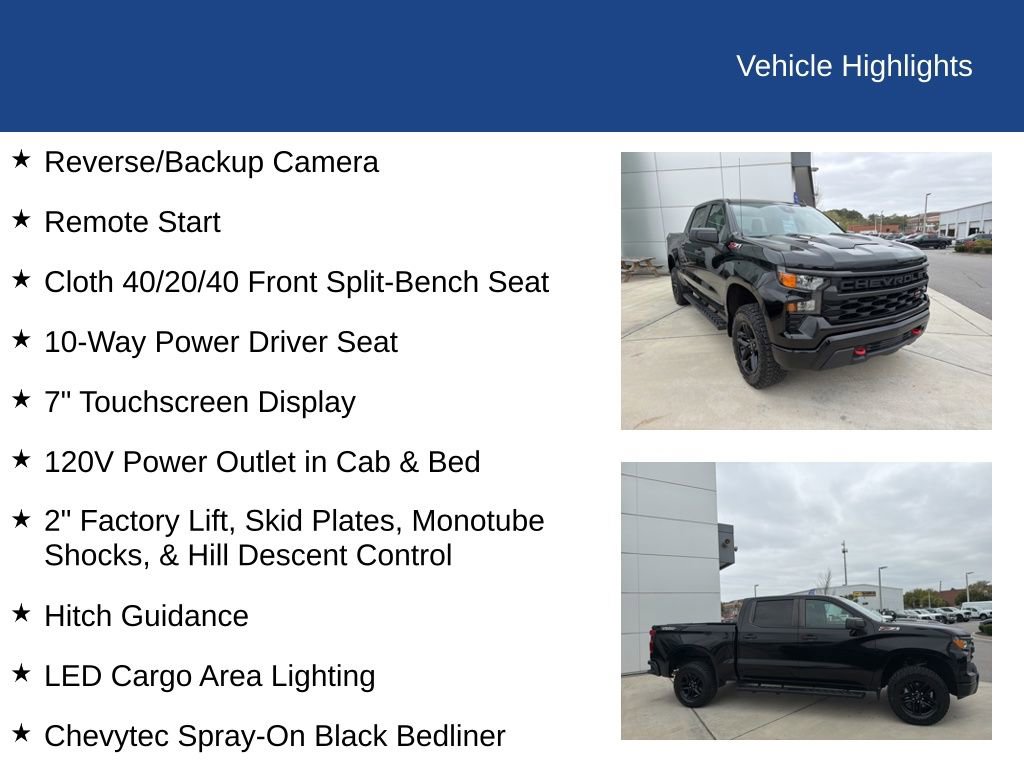 Used 2024 Chevrolet Silverado 1500 Custom Trail Boss image 25