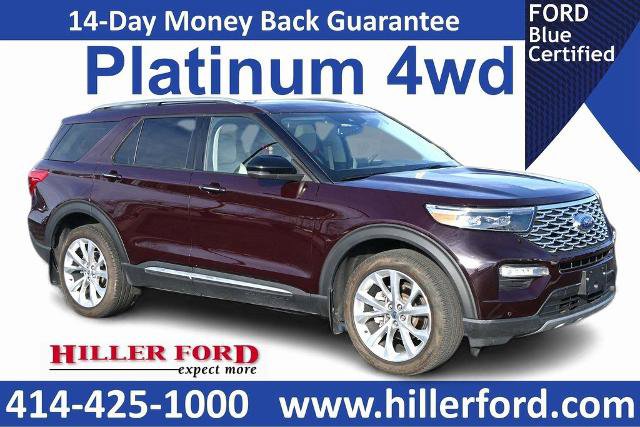 Certified 2022 Ford Explorer Platinum w/ Equipment Group 601A