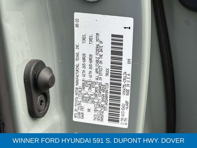 Used 2022 Toyota Tundra Limited w/ TRD Off-Road Package AWD/4WD image 13