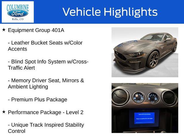 Certified 2020 Ford Mustang GT Premium w/ Performance Package - Level 2 RWD image 4