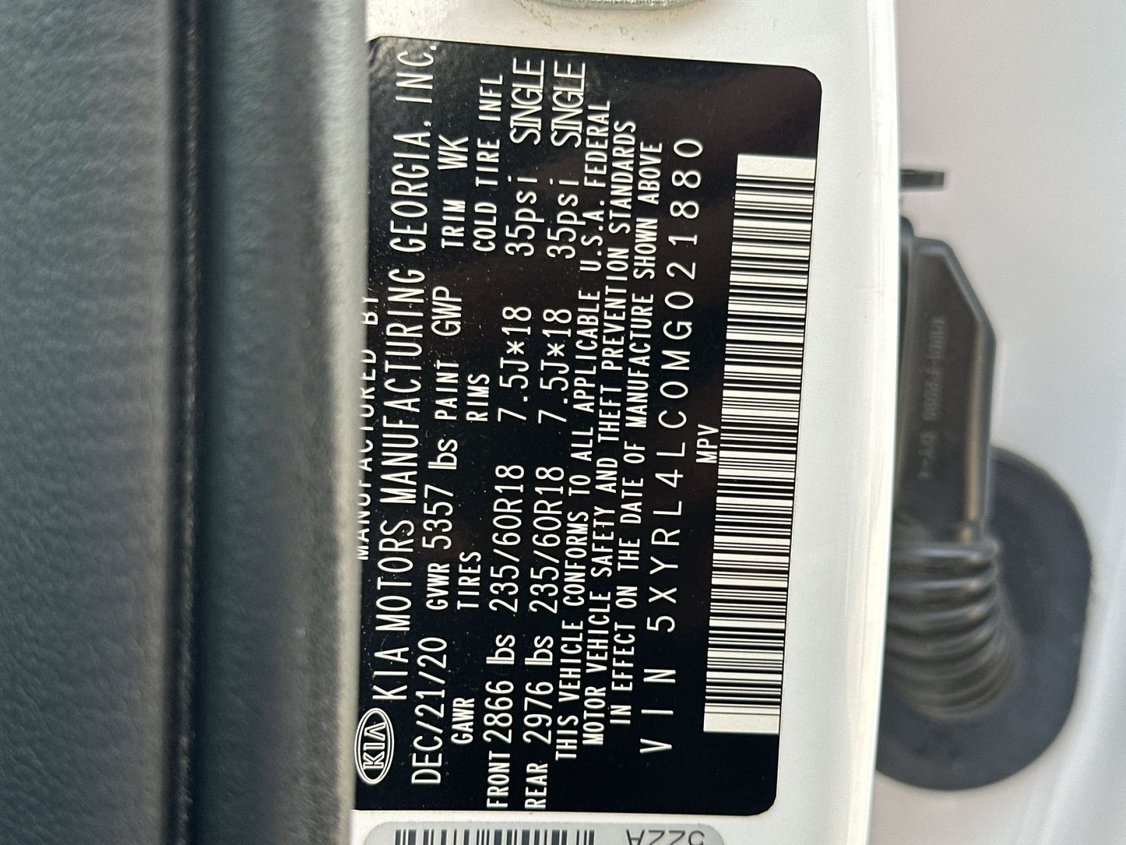 Used 2021 Kia Sorento S FWD image 36