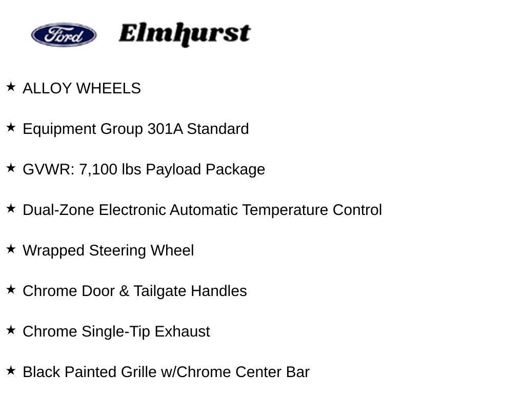 Certified 2025 Ford F150 XLT w/ Equipment Group 301A Standard AWD/4WD image 9