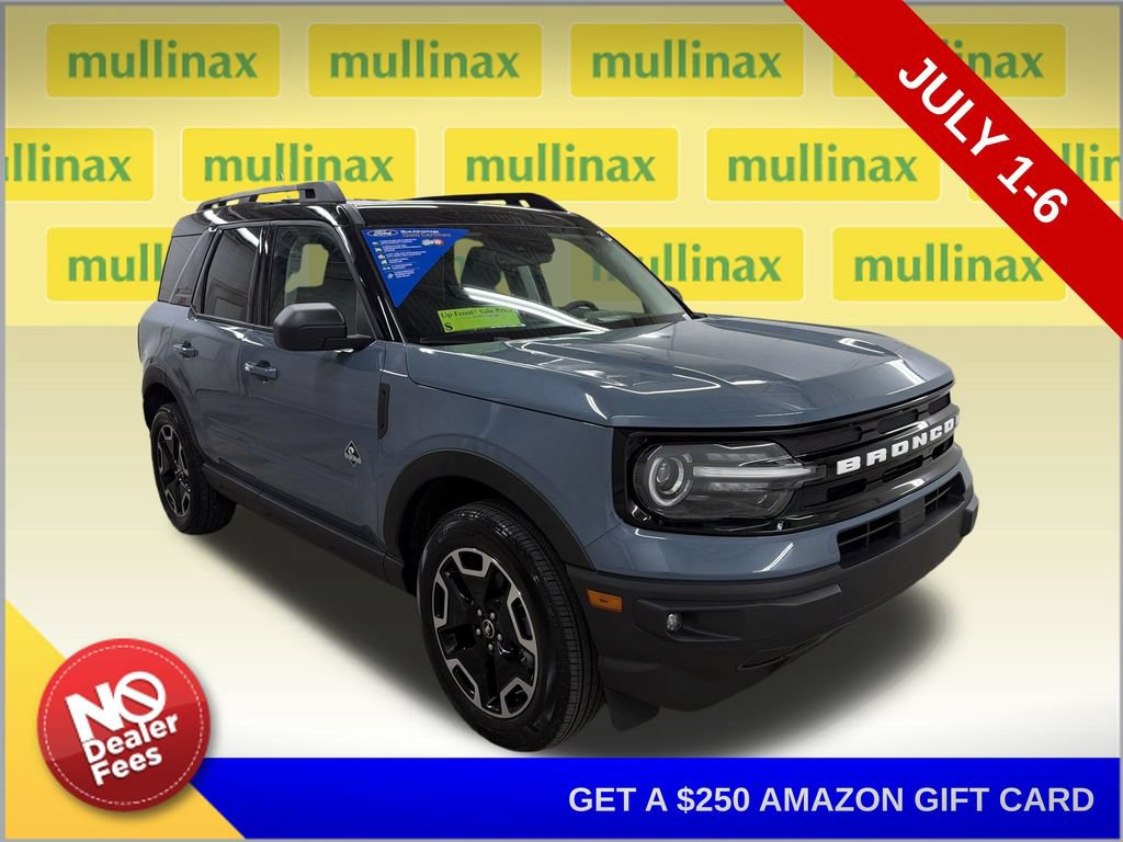 Certified 2024 Ford Bronco Sport Outer Banks w/ Tech Package