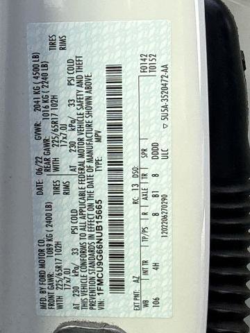 Certified 2022 Ford Escape SE w/ Convenience Package image 15