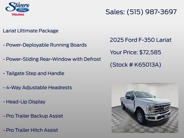 Certified 2025 Ford F350 Lariat w/ Lariat Ultimate Package AWD/4WD image 22