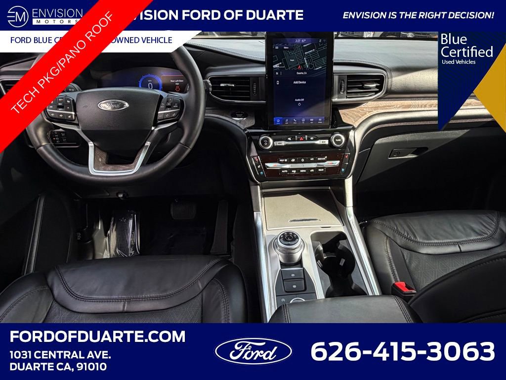 Certified 2023 Ford Explorer Platinum w/ Technology Package AWD/4WD image 30