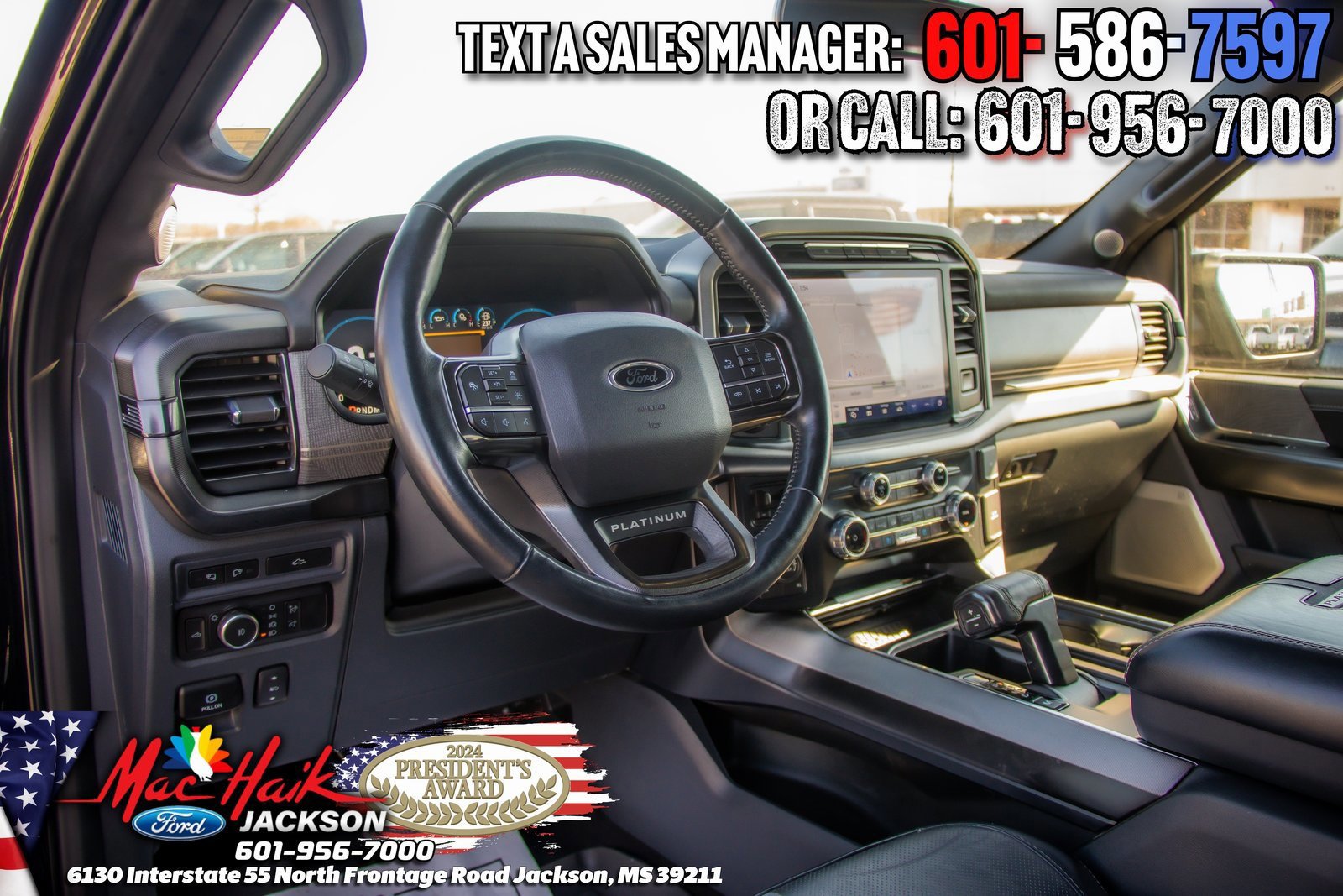 Certified 2023 Ford F150 Platinum w/ Equipment Group 701A High image 8