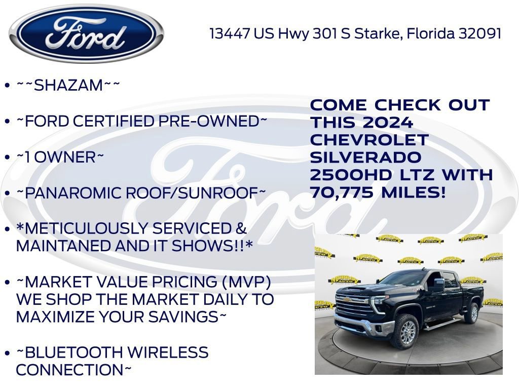 Used 2024 Chevrolet Silverado 2500 LTZ w/ LTZ Plus Package image 9