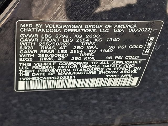 Used 2023 Volkswagen Atlas Cross Sport SE AWD/4WD image 27