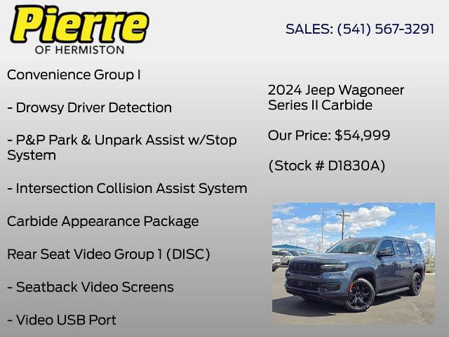 Used 2024 Jeep Wagoneer Series II w/ Convenience Group I image 18