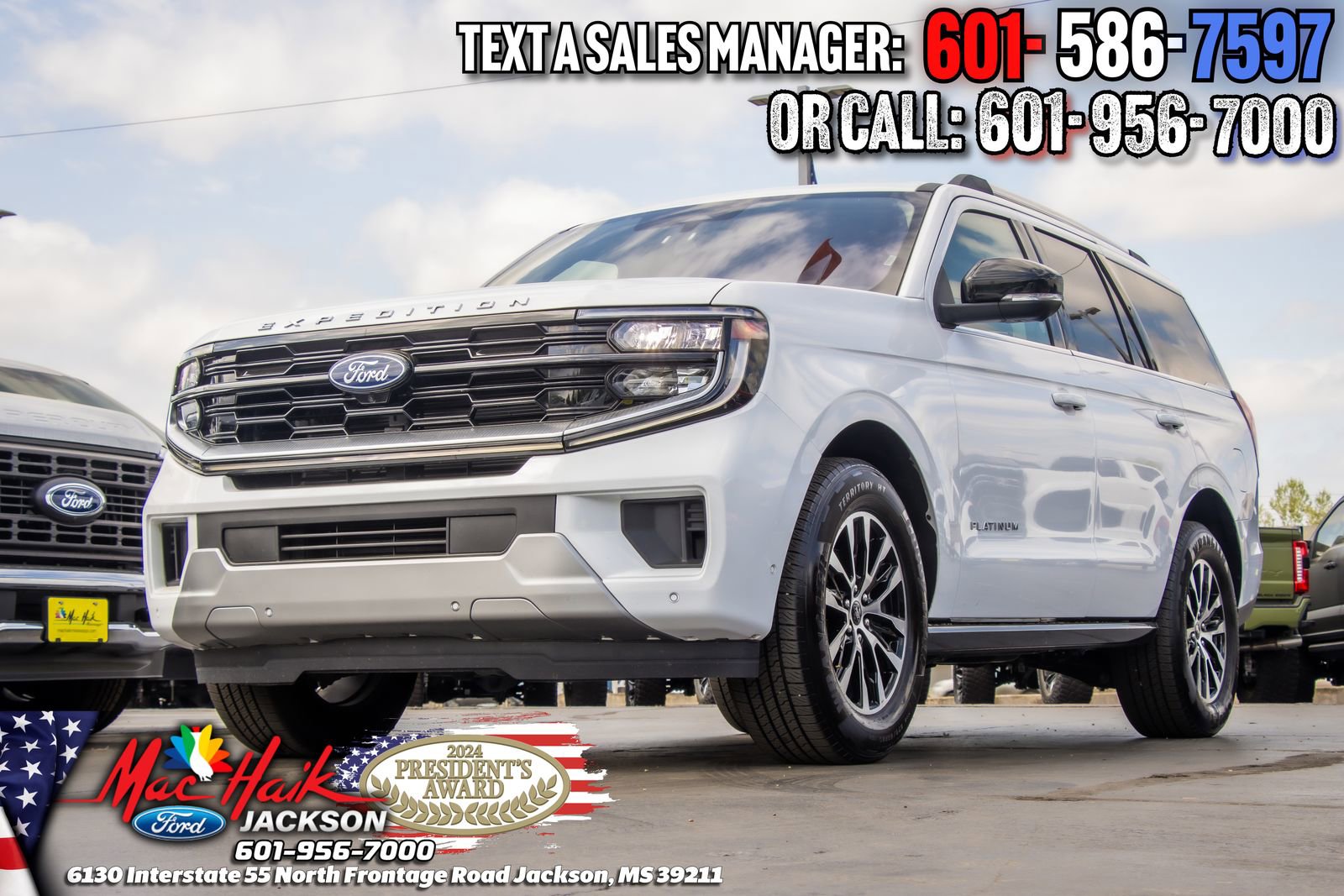 Certified 2025 Ford Expedition Platinum AWD/4WD image 3