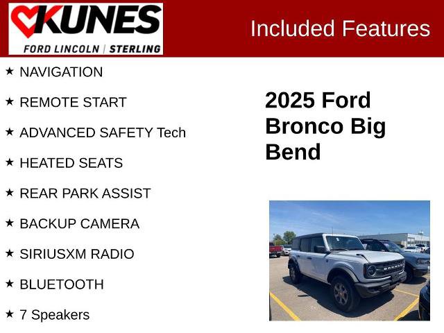 Certified 2025 Ford Bronco Big Bend AWD/4WD image 2