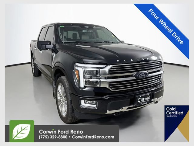 Certified 2025 Ford F150 Platinum w/ Equipment Group 703A Plus