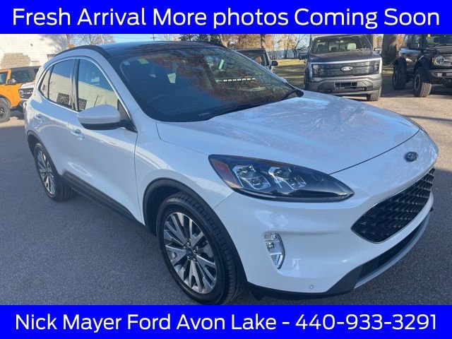 Certified 2022 Ford Escape Titanium w/ Class II Trailer Tow Package