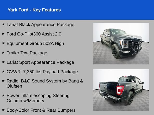 Certified 2023 Ford F150 Lariat w/ Equipment Group 502A High AWD/4WD image 2