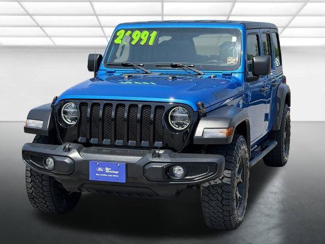 Used 2022 Jeep Wrangler Unlimited Sport AWD/4WD image 2