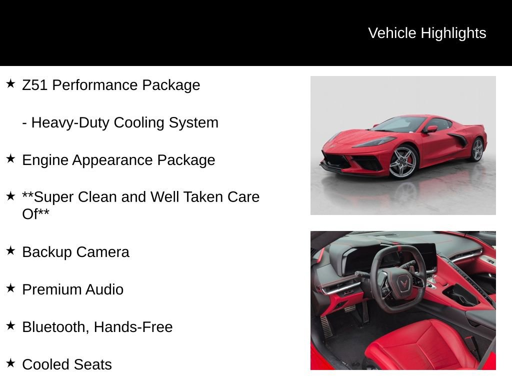 Used 2020 Chevrolet Corvette Stingray w/ 3LT Preferred Equipment Group image 31