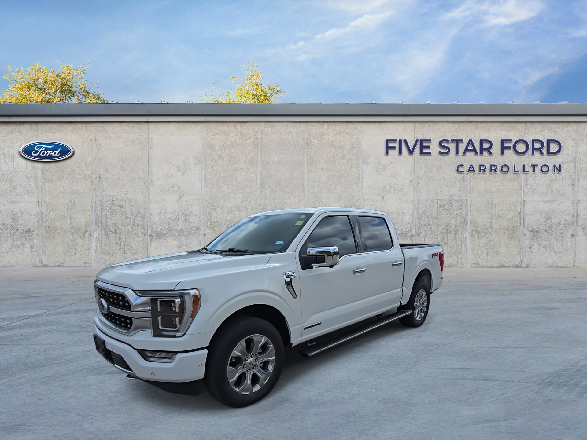 Certified 2023 Ford F150 Platinum w/ Equipment Group 701A High image 4