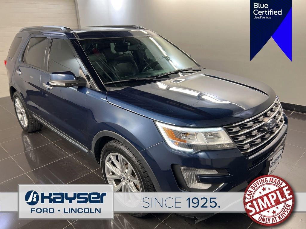 Certified 2017 Ford Explorer Limited FWD image 1