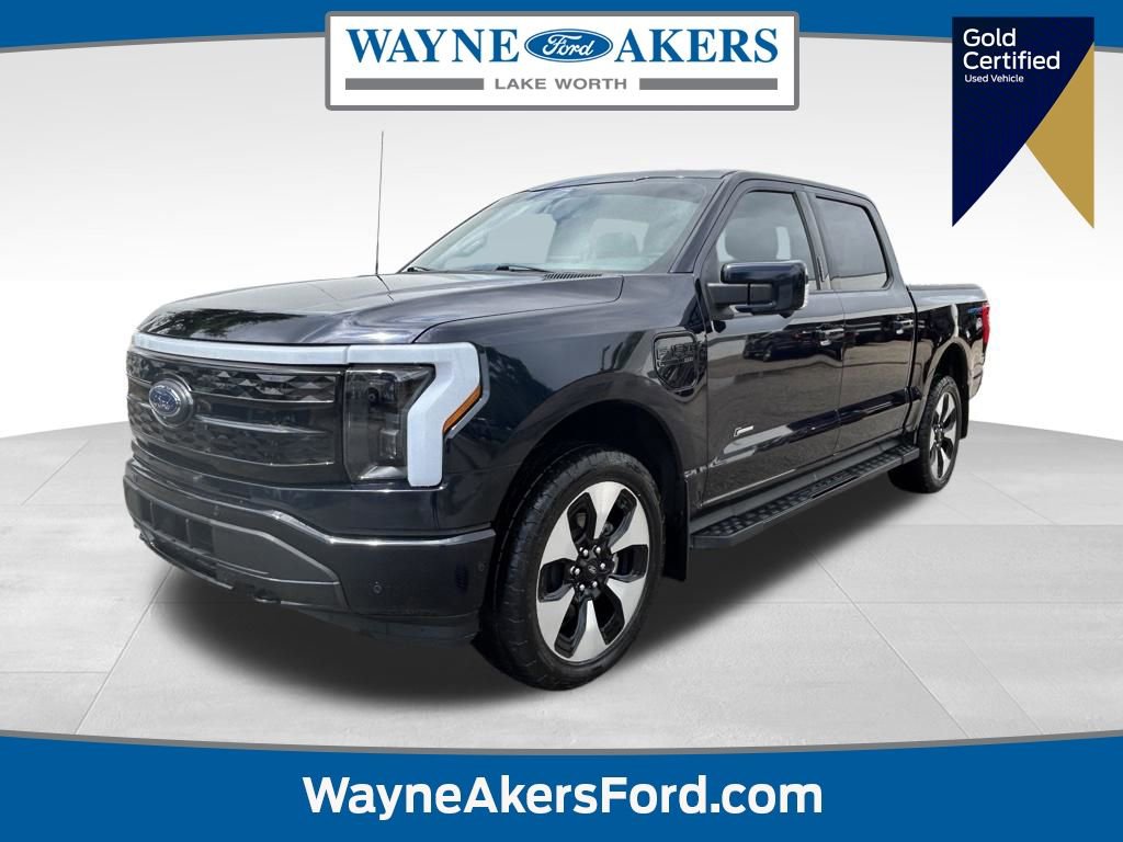 Certified 2023 Ford F150 Lightning Platinum