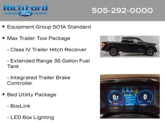 Certified 2023 Ford F150 Lariat w/ Max Trailer Tow Package AWD/4WD image 11